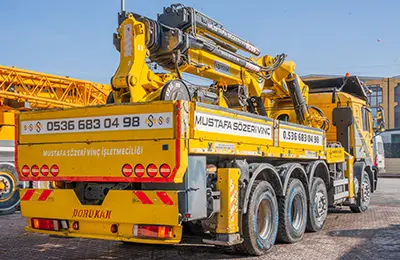 Mobil vinç kiralama hizmeti - Sözeri Vinç